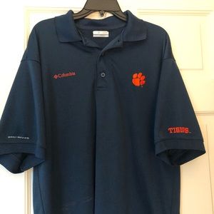 🐅 Columbia PFG Embroidered Clemson Shirt
